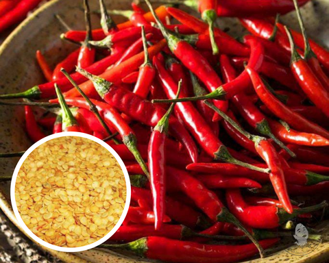 Thai Hot Chili Pepper Seeds Heirloom Non-GMO (50+ Seeds)